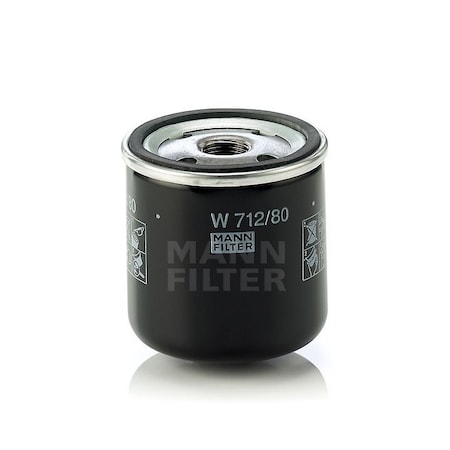 Mann-Filter 99-09 Saab 9-5 3.0L/86-94 9000 2.3L Oil Filter, W712/80 W712/80